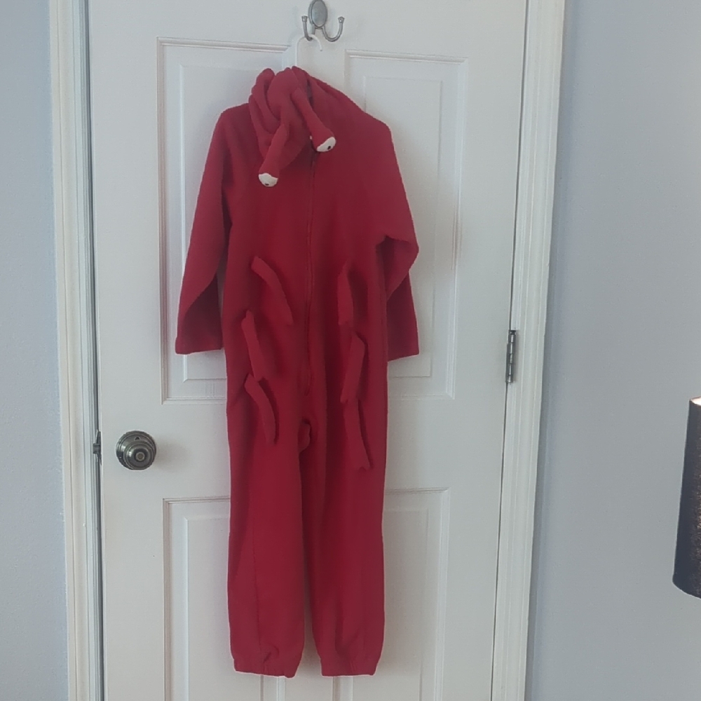 Lands' End Vibrant Red Kids Costume